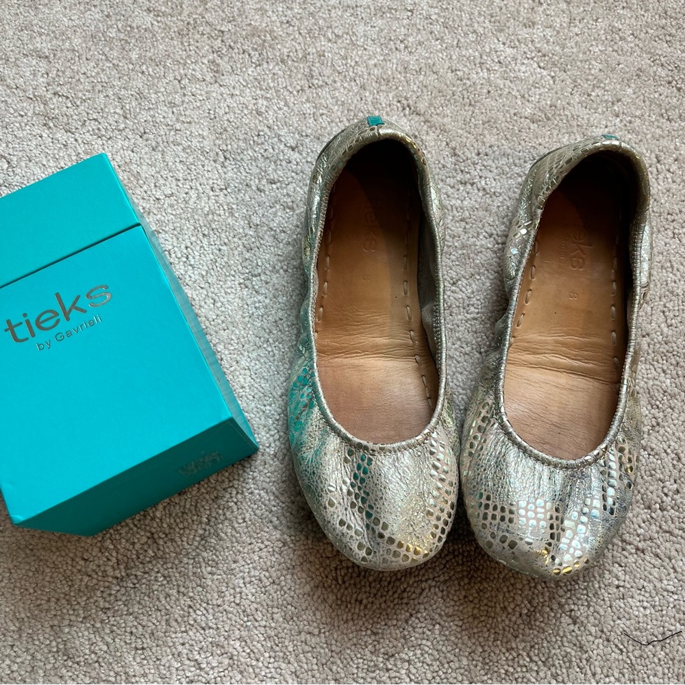 Tieks Romantic Blush Flats 8
